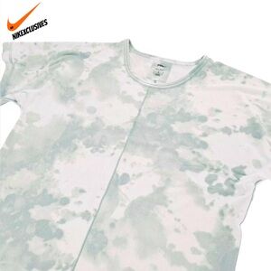 Nike Dri-FIT Men's All-Over Print Short-Sleeve Yoga Top DX0922-330